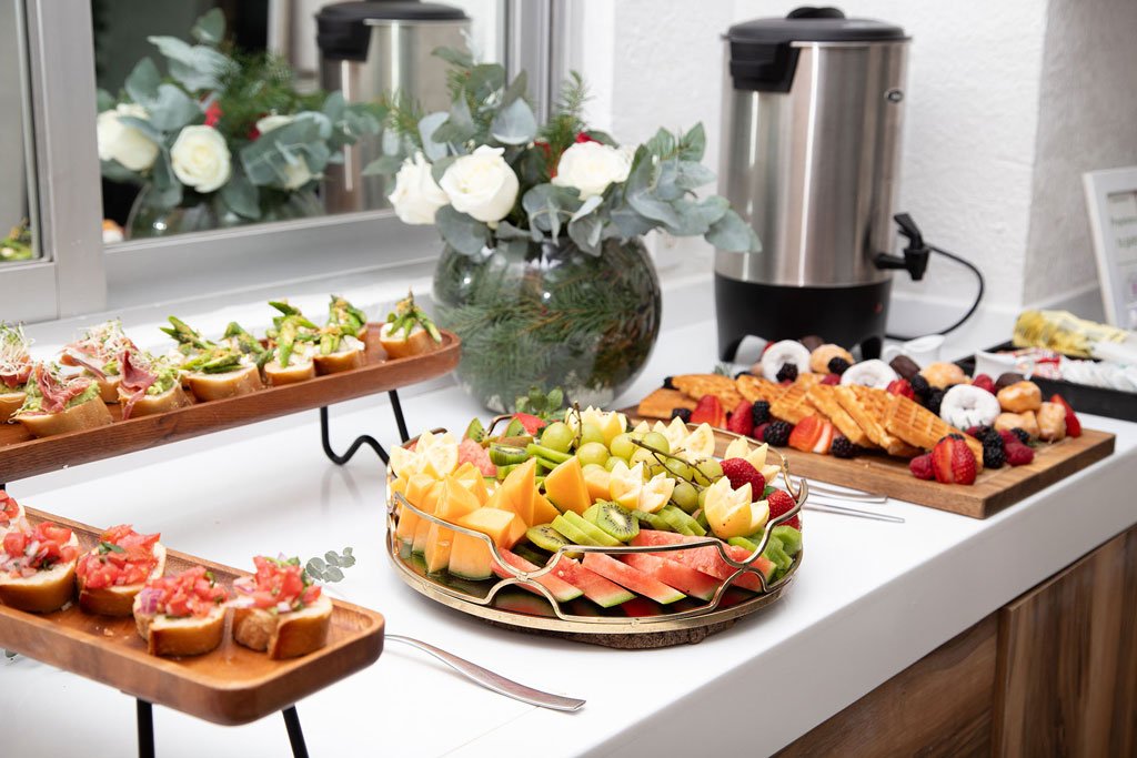 servicio de catering y coffee break en la cdmx 