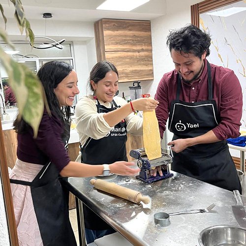 clase de pasta para team building cdmx