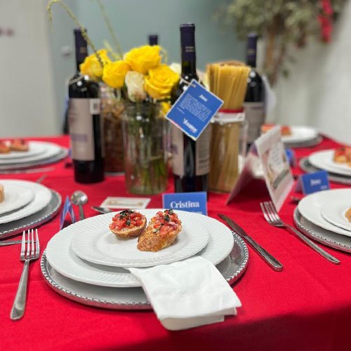 montaje para team building gastronomico en cdmx
